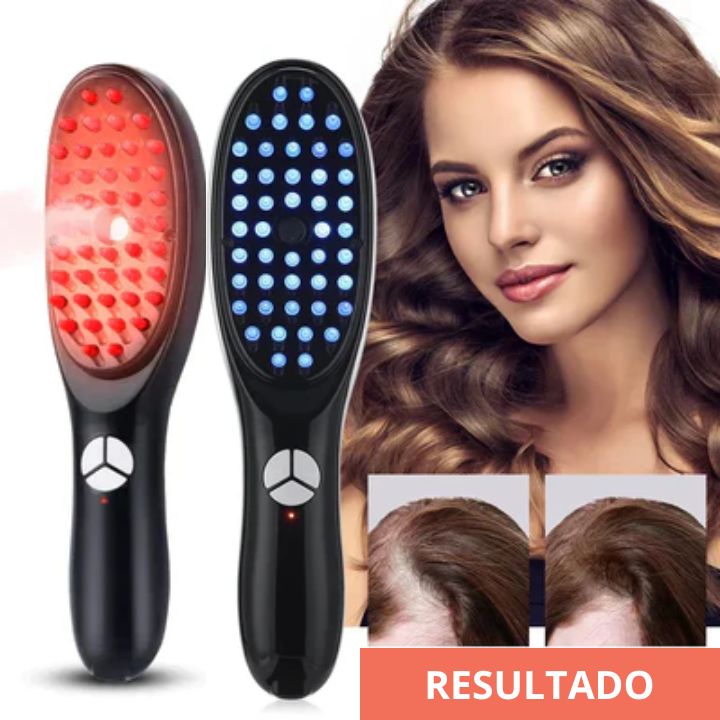 Cepillo vibratorio para el crecimiento del cabello