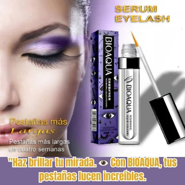 SERUM ALARGADOR Y FORTALECEDOR DE PESTAÑAS BIOAQUA