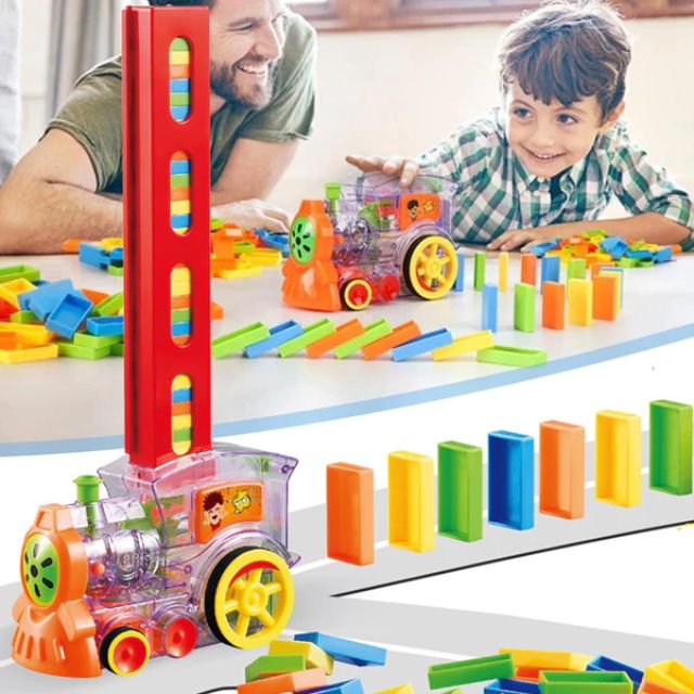 Juguete Tren Domino Para Niños